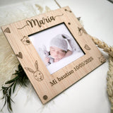 Mini Imán con foto para Bautizo