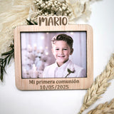 Mini Imán con Foto de Comunión