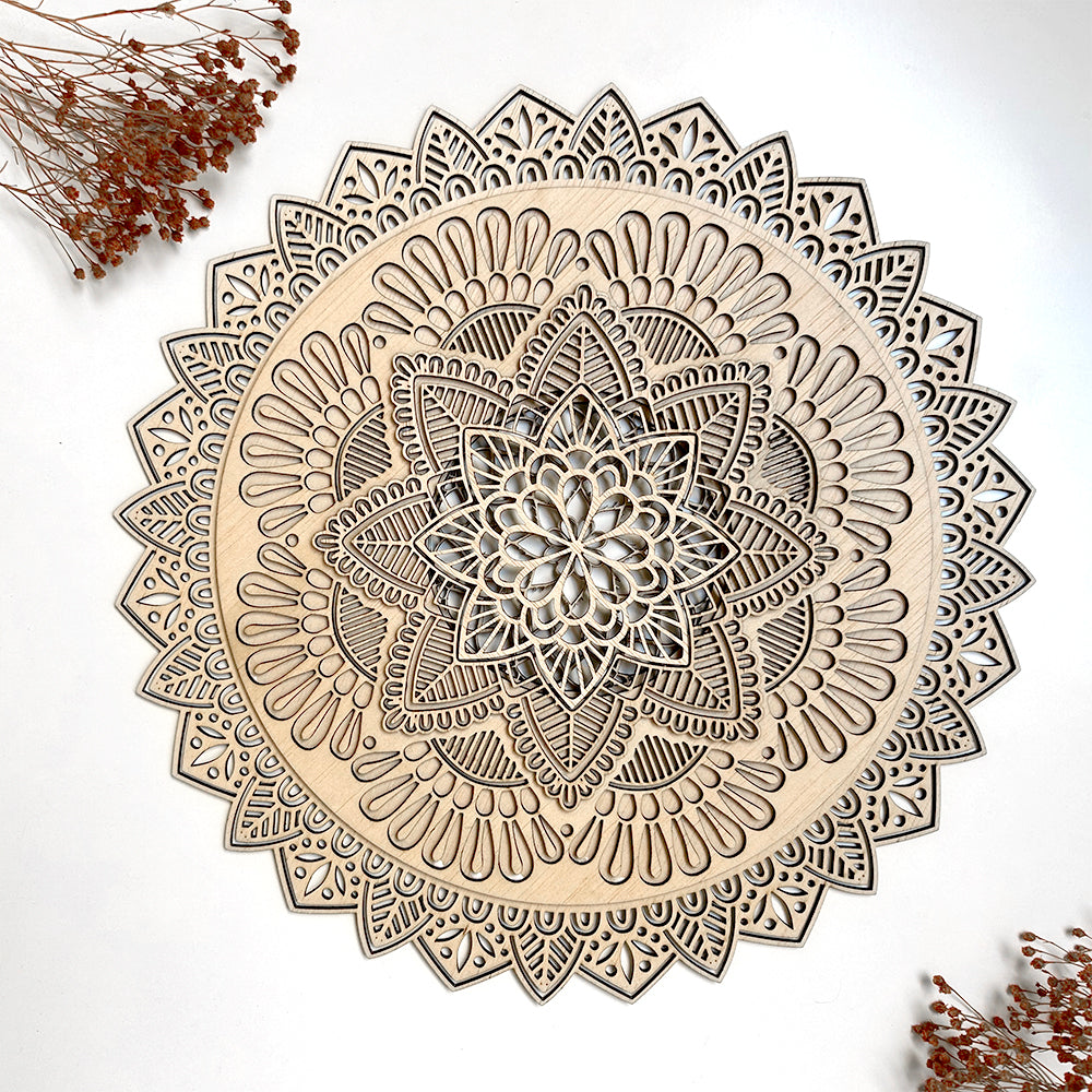 Mandala 3D Decorativo